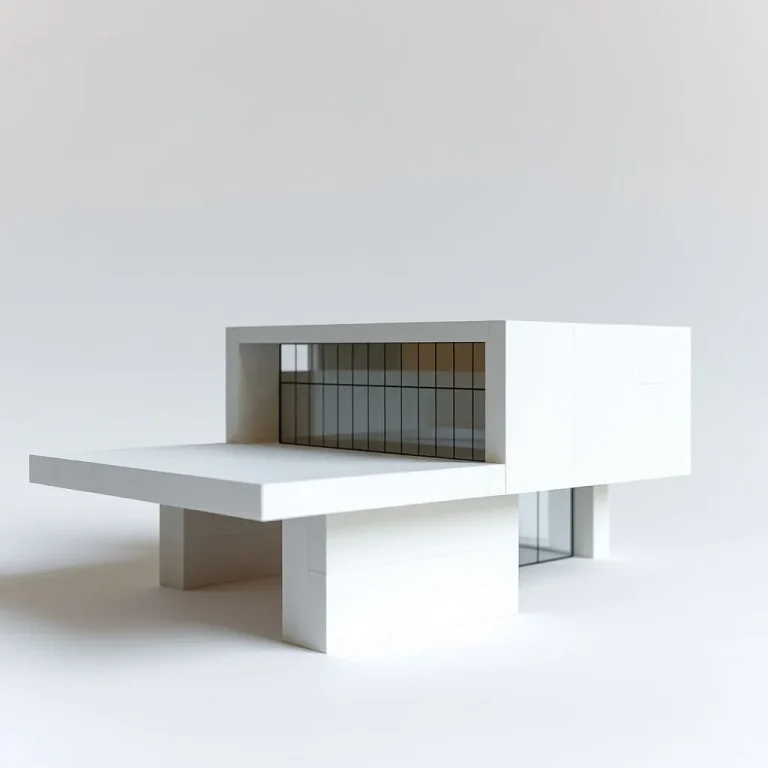 Architecte Moderniste : Une Révolution Épurée